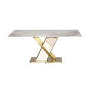 Livin Hill Jedilna miza, M55, 180x75x90 cm, bela
