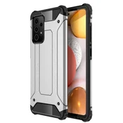 Overboard Ovitek TECH ARMOR za Samsung Galaxy A72 5G/A72 LTE, srebrn