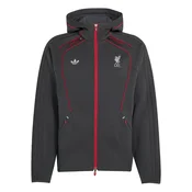 ADIDAS ORIGINALS Jopa na zadrgo Lfc Teamgeist 26 antracit/rdeča