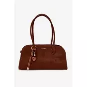 Ženska torbica Flora&Co z obeskom Camel Violette