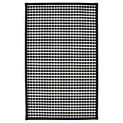 KALLGATE Kopalniška preproga, črna/bela, 50x80 cm