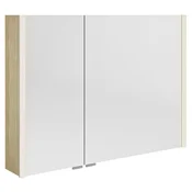 SAPHO Elegantna Kopalniška Omara ALIX z LED Osvetlitvijo, Jilm Bardini, 96x70x17,5 cm