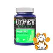 Dr VET Kalcivet 100 tab, Suplement Za Štence i Macice od 3 do 12 meseci starosti