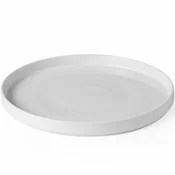 shumee Krožnik OSLO z visokim robom, bel, 280 x 28 mm - komplet 6 kosov