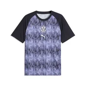 PUMA Olympique de Marseille Warm-Up Jersey Men, Sport, Navy/Lavendar Pop, M