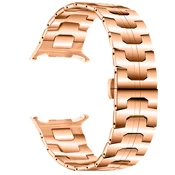 INF Pašček iz nerjavečega jekla Iron Man za Samsung Galaxy Watch7 47mm Gold, (22137346)