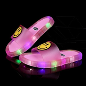 Djecje papuce s LED svjetlima | HAPPYS, Ružicasta