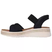 Skechers Sandali BOBS Sun Ray 114413/BLK Črna