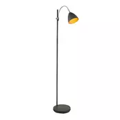 GLOBO 24858S | Archibald Globo podna svjetiljka sa prekidacem na kablu s podešavanjem visine 1x E14
