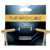 RockBoard Flat Patch Cable Gold 5 cm