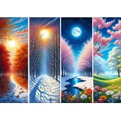 Art puzzle - Puzzle Vrata letnih časov - 1 000 kosov