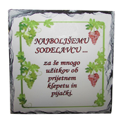 POTISKANA KAMNITA PLOŠČA