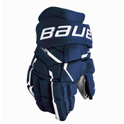 Hokejske rokavice Bauer Supreme MACH Navy Intermediate 12 palcev