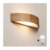 Brilagi - LED stensko svetilo CARVALHO MODERN 3xE27/60W/230V hrast