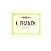 FRANCK C.:ORGELWERKE 1