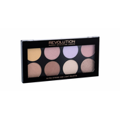 Makeup Revolution London Ultra Strobe And Light Palette paletka 3 osvetljevalcev 11,5 g