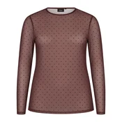 Zizzi Bluza EBRITT rjava