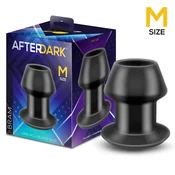 AfterDark Bram Open Hollow Anal Plug Black M