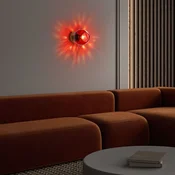 Opviq Zidna lampa Benek-15-14401, 15x18x15cm, IP20, Zlatna boje