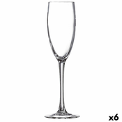 NEW Kozarec za šampanjec Ebro Prozorno Steklo (160 ml) (6 kosov)