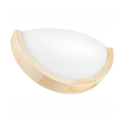 Zidna svetiljka NATURAL SLIM 1xE27/60W/230V borovina