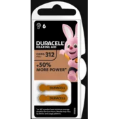Baterija ZA slušni aparat 312 Duracell