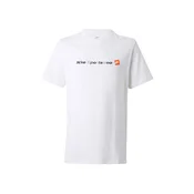 Nike Sportswear Majica mornarska / siva / oranžna / bela