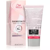 Wella Professionals Shinefinity Zero Lift Glaze demi-permanentna barva za lase odtenek 010/8 Lightest Blonde Pearl 60 ml