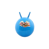 Merco lopta za skakanje Hom Jump s ruckom, plava, 65 cm