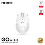 Mis kancelarijski Fantech W191s Go beli