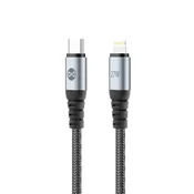 Forever Braix kabal (USB-C-Lightning) 1m 27W crni ( 21368 )