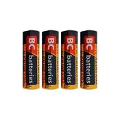 4 komada alkalnih baterija EXTRA POWER AA, 1,5 V