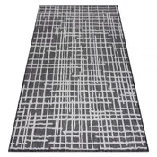 eoshop Preproga SISAL SION GRID linije 22144 ravnega prepleta črna/ecru ( - Velikost: 80x150 cm)