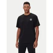 Plein Sport Majica PAEC MTK8324 STE001N Črna Loose Fit