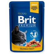 BRIT Premium kesica sa lososom i pastrmkom za macice 100 g.