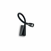 Ideal Lux - LED Stenski reflektor GOOSE LED/3W/230V črna