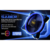 Armaggeddon Azure Dual Saber Blue LED ( 5317 )