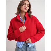 MixRay Pulover Pullover rdeča