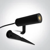ČRNI ZUNANJI REFLEKTOR 6,5 W 700 mA WW IP65 TEMNA LUČ DM67538B/B/W