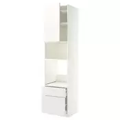 METOD / MAXIMERA Visoki element za ugradb uredaje, bijela/Veddinge bijela, 60x60x240 cm