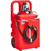 VEVOR Dieselski prenosni rezervoar 540x465x1070 mm 32 galonski Prenosna električna črpalka