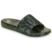 Superdry Natikači Sandales De Piscine A Motif Camouflage Véganes Zelena