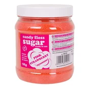 shumee Barvana sladka vata roza sladkor z okusom jagode 1kg
