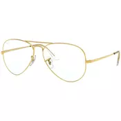 Ray-Ban RX6489 3086 L (58) Zlata/Kristalna