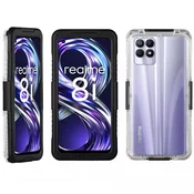 GS Vodoodporno ohišje IP68 za Realme 8i, črno