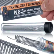 Rosfix SPAJKALNI KOSITER STEKLENIČKA SN50PB42 0,8MM 13G ROSFIX, (21746533)