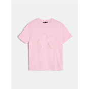 Sinsay - Majica sa cvetnim printom - roze