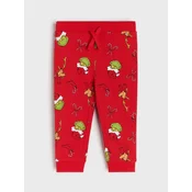 Sinsay - Jogger pantalone Grinch - crvena