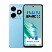 TECNO pametni telefon Spark 20 8GB/256GB, Magic Skin 2.0 (Blue)
