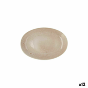 Pladanj za aperitive Ariane Porous Keramika Bež O 26 cm (12 kom.)
